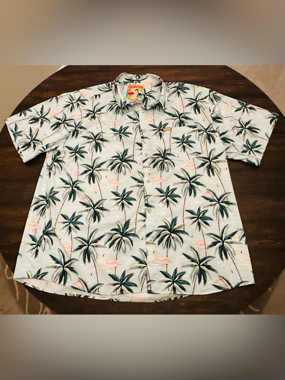 Dixxon Flannel Co Shirt Mens 4XL Mingo Mania Party Short Sleeve D-Lite